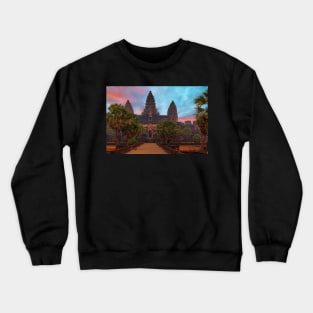 Angko Wat sunset Crewneck Sweatshirt